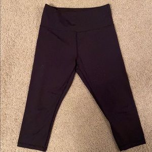 Black Crop Light n Tights